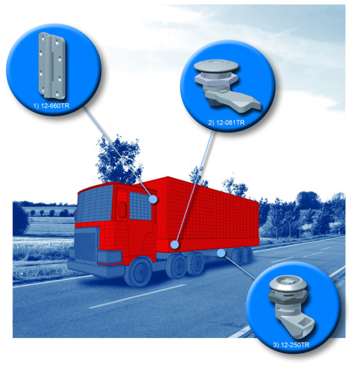 Motor vehicle fasteners from the FDB Transport Industries range