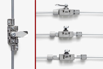 Multi-point compression lock system from FDB Panel Fittings