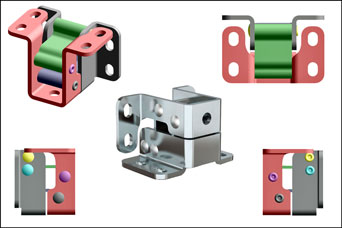 PINET corrosion resistant hinges from FDB