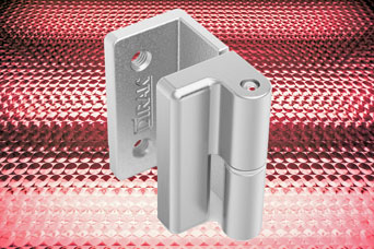 New stainless steel hinge from DIRAK and FDB Panel Fittings