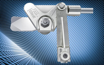 New DIRAK multi-point locking from FDB Panel Fittings – ensures uniform sealing, resists unauthorised opening of large cabinets