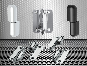 FDB Bullet style lift-off hinges for cabinets and panels