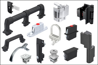 Snapline locks and hinges available from FDB Panel Fittings are simple, quick and robust