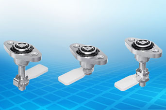 New DIRAK flush compression rotary latches in stainless steel