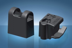 Clip fit rod guides