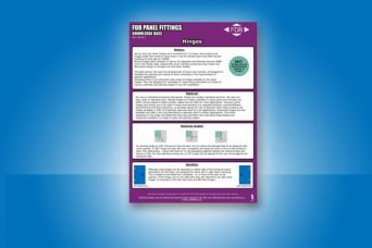 guide to hinges and their use from FDB Panel Fittings