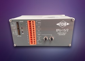 EFU15 multi-function RCD from FDB Electrical used for airfield power distribution