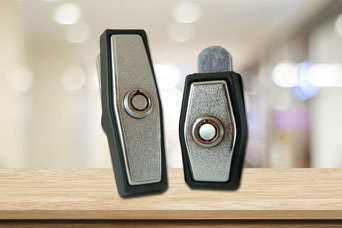 Giussani pop-out T handles from FDB Panel Fittings for specialist panel builders