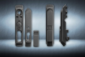 Swinghandle system for specialist cabinets from FDB Panel Fittings