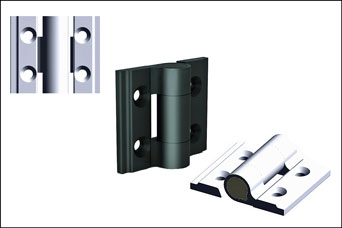 PINET 30mm aluminium hinges from FDB Panel Fittings