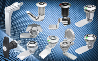 Quarter turn lock ranges ex-stock in the UK for industrial panel builders – from the FDB/DIRAK team