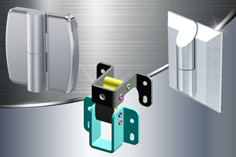Extended range of Stainless Steel enclosure hinges from FDB Panel Fittings