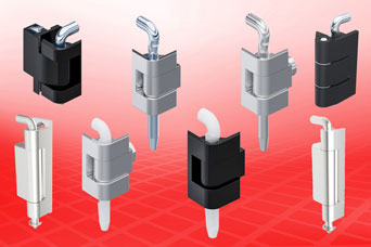 FDB hinges with removable pins for specialist panels