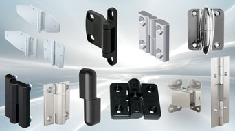 High quality hinges for electronic enclosures