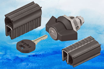 Enclosure door EMKA Sealing Profiles and Wingknob Online from FDB Panel Fittings